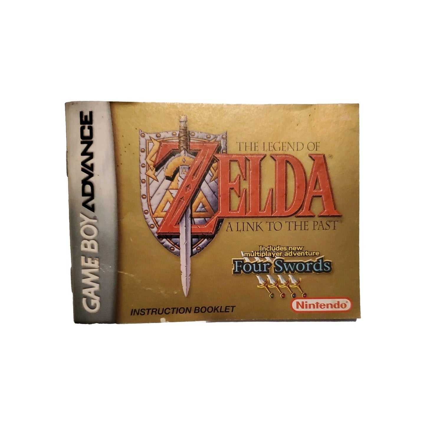 Legend of Zelda Link to the Past 4 Four Swords Manual Only GBA Gameboy Advance