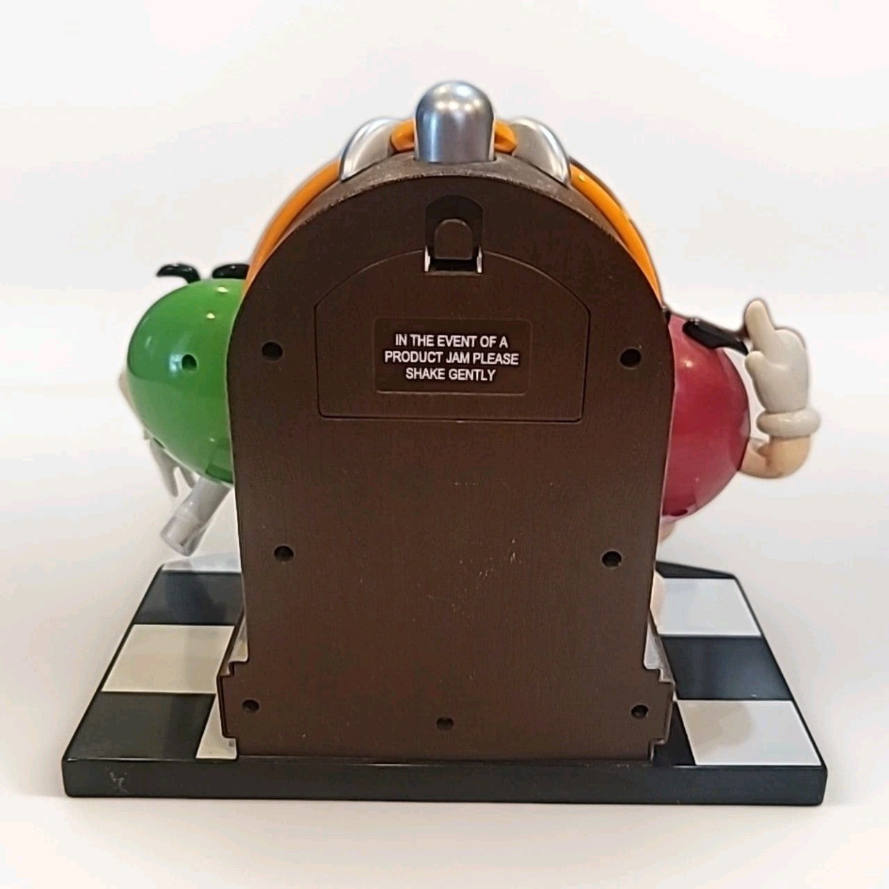 Vintage Original MM M&M's Juke Box Red and Green Candy Dispenser, Works