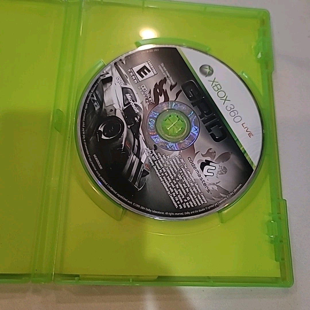 Grid (Xbox 360, 2008) GOOD, NO MANUAL, Fast Shipping!
