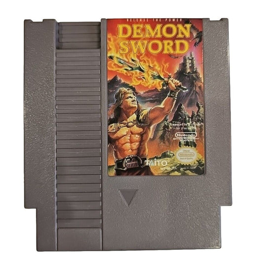 Demon Sword (Nintendo Entertainment System, 1989) Cartridge Only - NES - TESTED