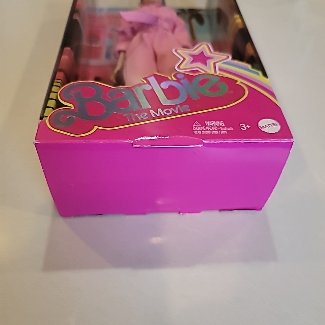 Barbie the Movie Collectible Doll Margot Robbie in Pink Power Jumpsuit AMC 2023