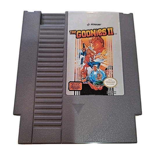 The Goonies 2 II (Nes, Nintendo Entertainment System) Tested and Working!