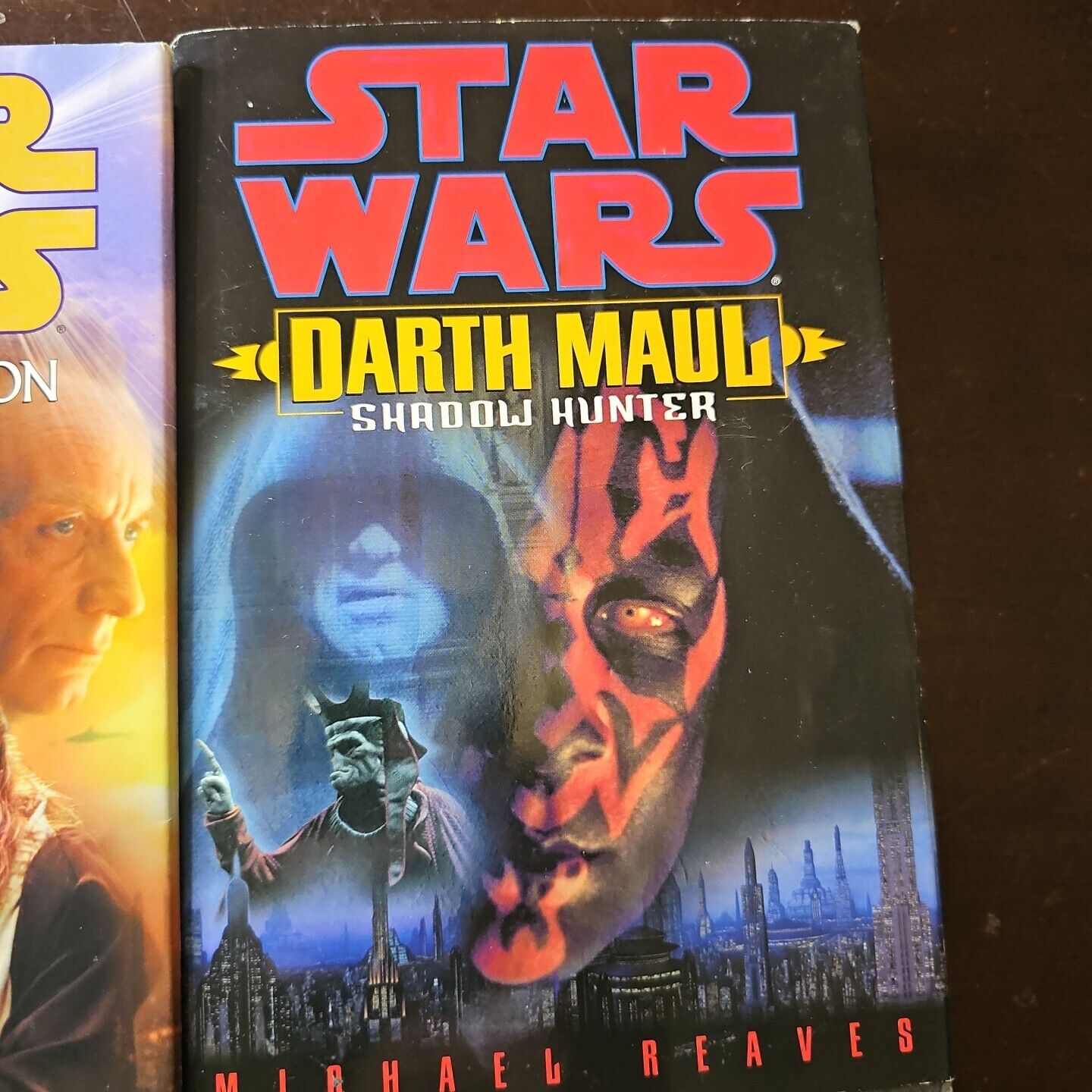 Lot 4 Star Wars Hardcover Books Darth MAUL APPROACHING STORM FATE OF JEDI, CLOAK