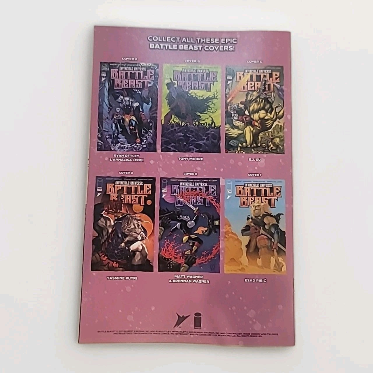 Invincible Universe: Battle Beast #5 Cover D 1:25 Yasmine Putri Variant 