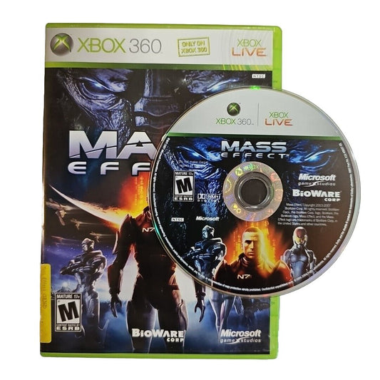 Mass Effect Microsoft Xbox 360 CIB Complete