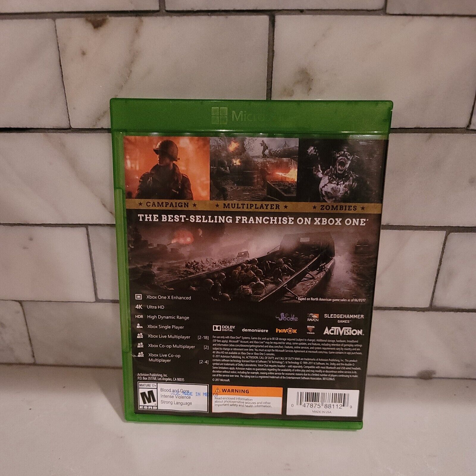 Call of Duty: WWII - Microsoft Xbox One *Used* SB1