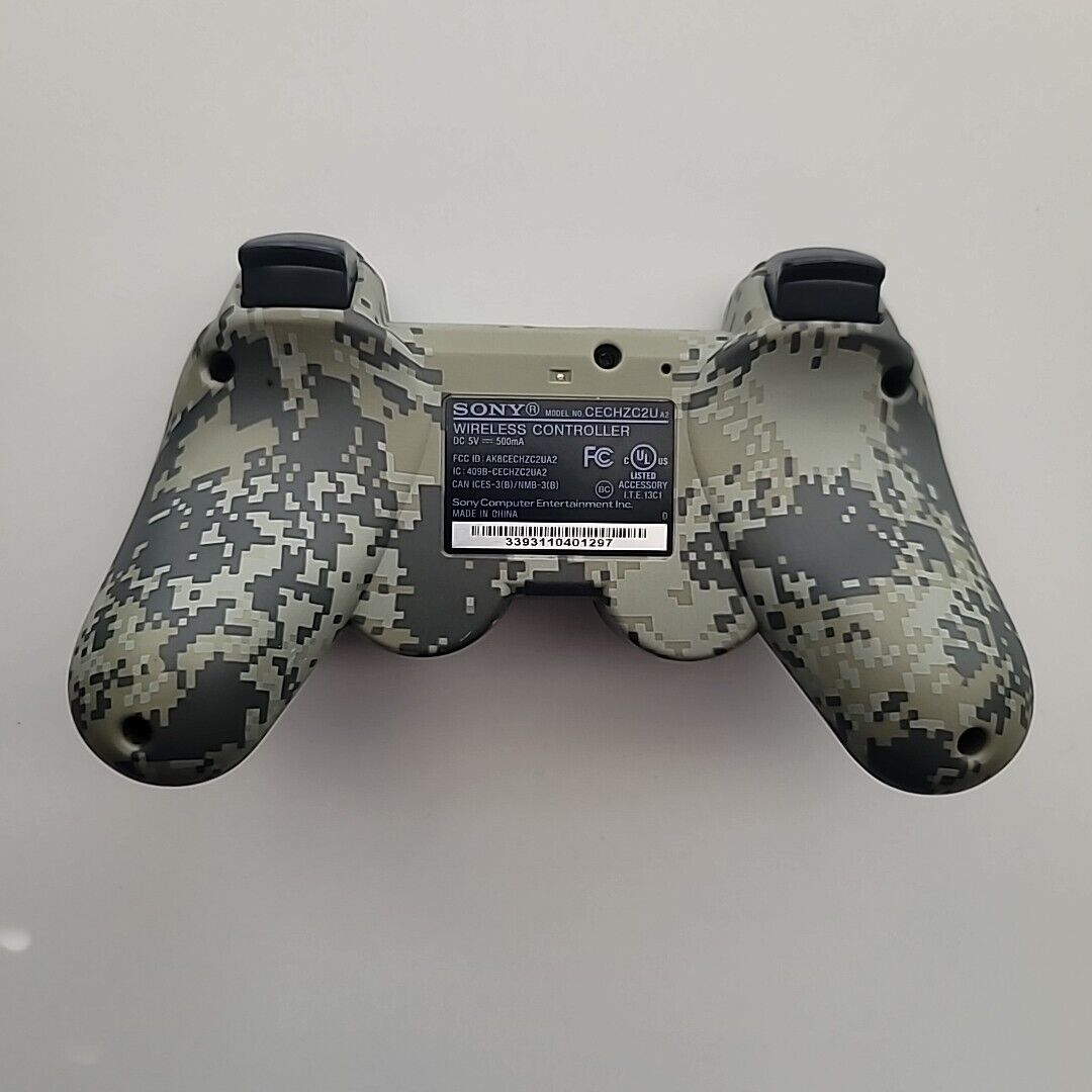 Sony PlayStation 3 PS3 Sixaxis DualShock 3 Wireless Controller Urban Camo OEM