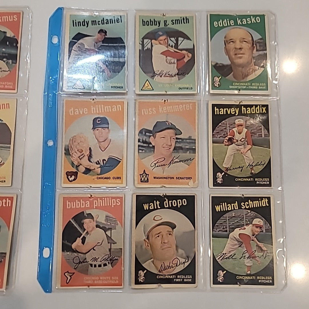 Lot of 1958 Topps Baseball,  36 Cards Inc. Stars & Rookies
