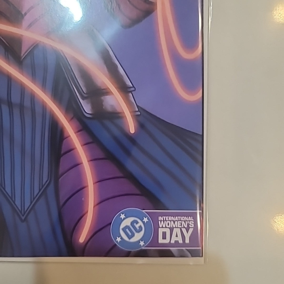 ABSOLUTE WONDER WOMAN #6 CVR E JENNY FRISON WOMENS DAY CARD STOCK VARIANT