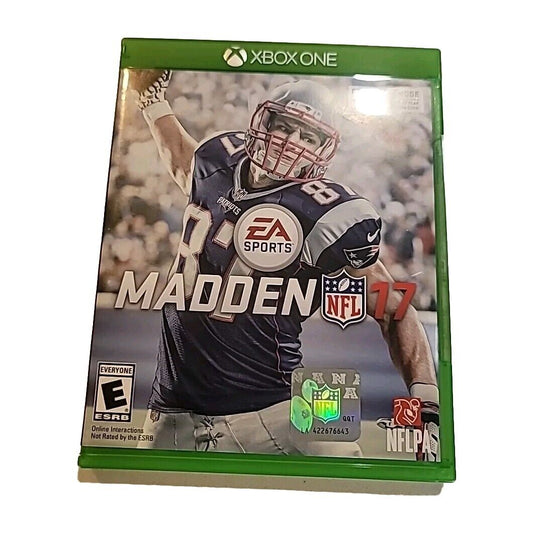 Madden NFL 17 (Xbox 360, 2016) Complete 