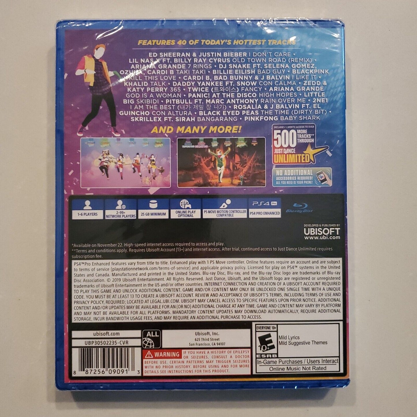 NEW - SEALED - Just Dance 2020 - PlayStation 4 Standard Edition PS4