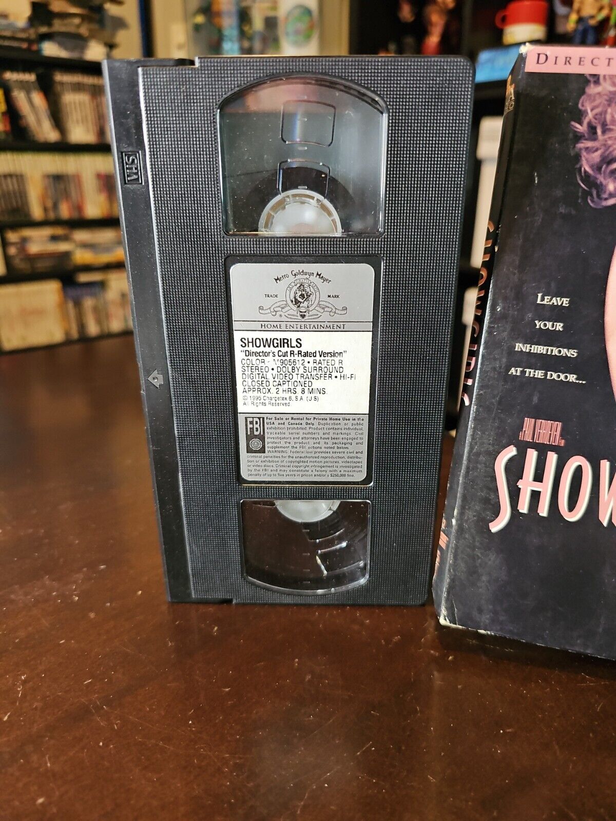 Showgirls (1995, VHS) - Director’s Cut R-Rated Version