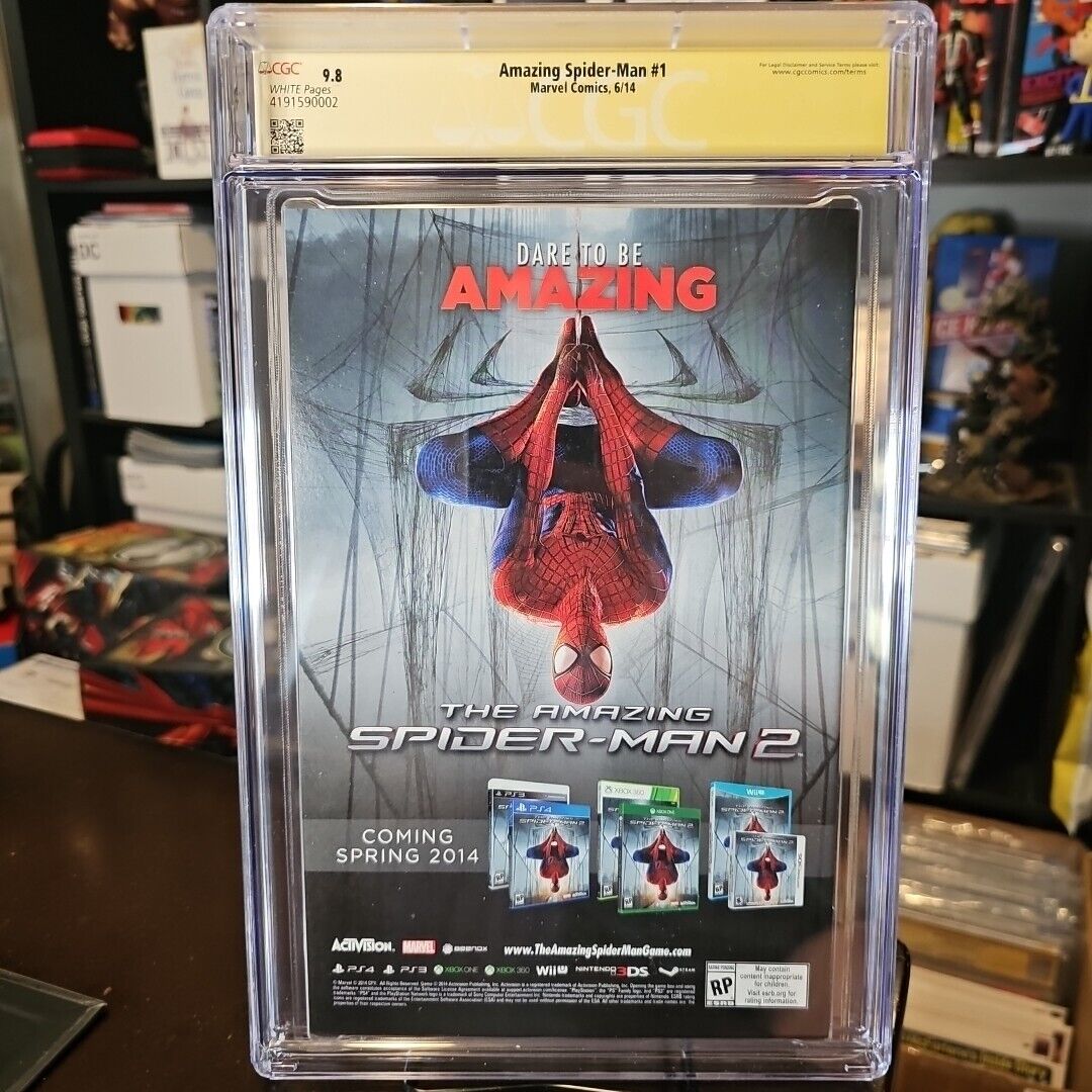 Amazing Spider-Man #1 Signature Series CGC 9.8 SIGNED REMARKED Humberto Ramos🔥