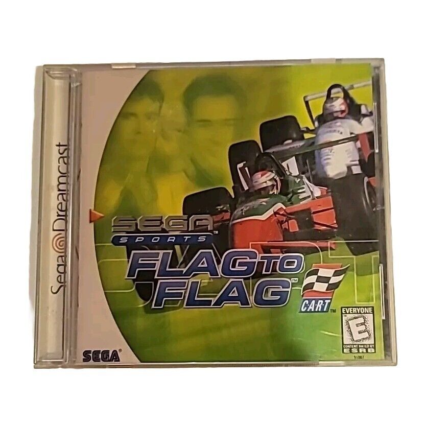 SEGA DREAMCAST FLAG TO FLAG Game Disc *Case/Manual Included*