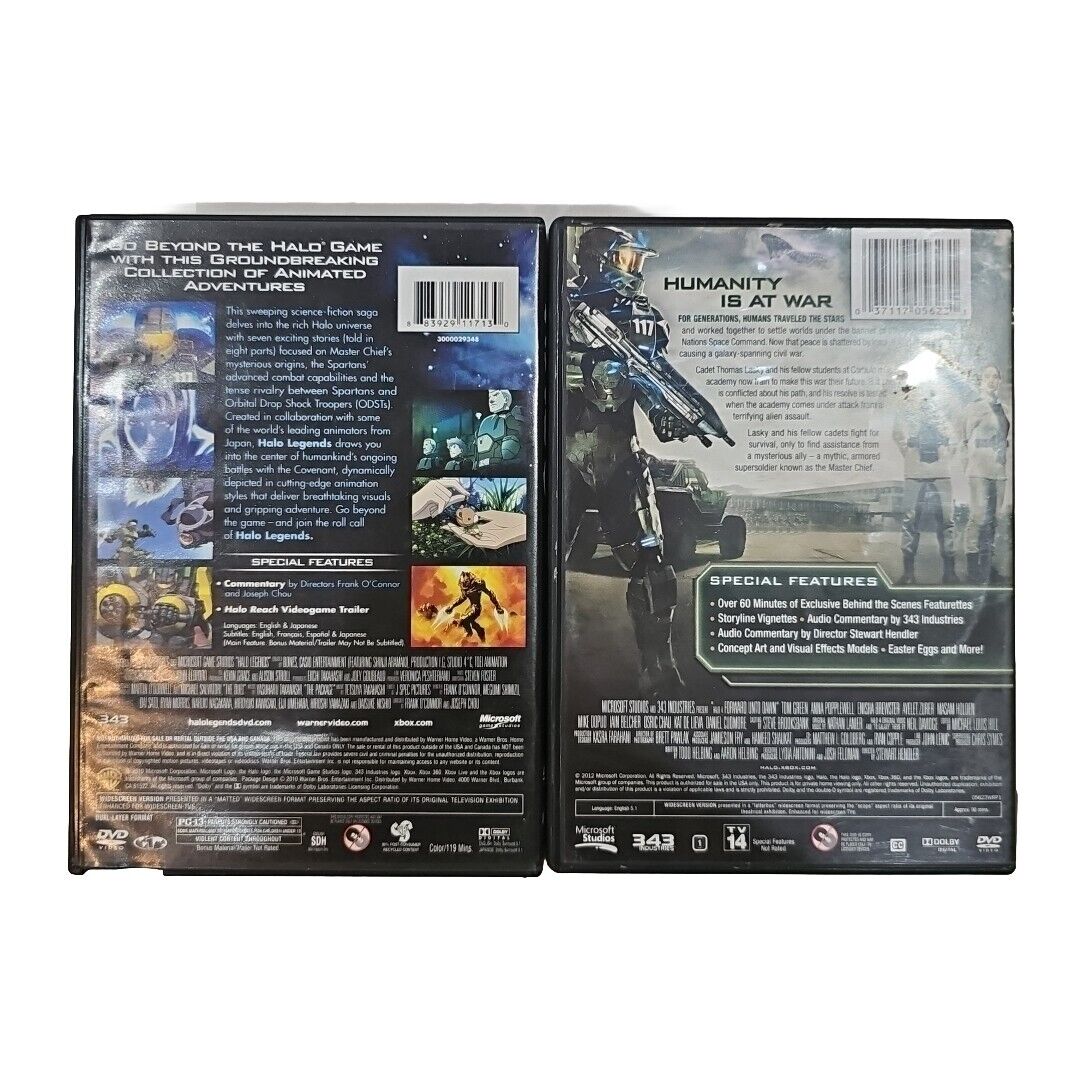 Halo 4: Forward Unto Dawn And HALO Legends - DVD By Tom Green