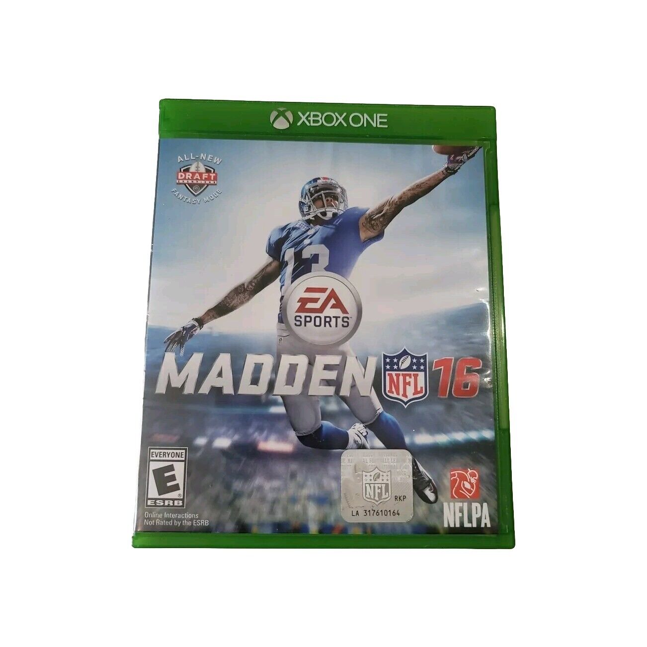 Madden NFL 16 (Microsoft Xbox 360, 2015) No Manual