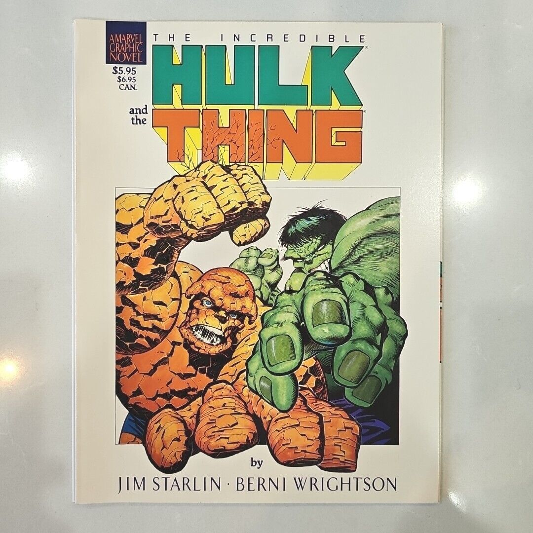 Hulk and the Thing The Big Change (1987 Marvel) VF+ 1st Print