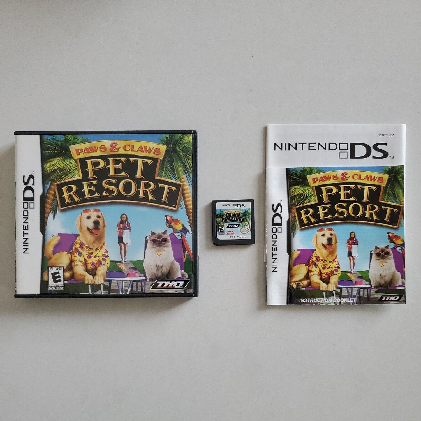 Paws & Claws: Pet Resort - Nintendo DS complete game