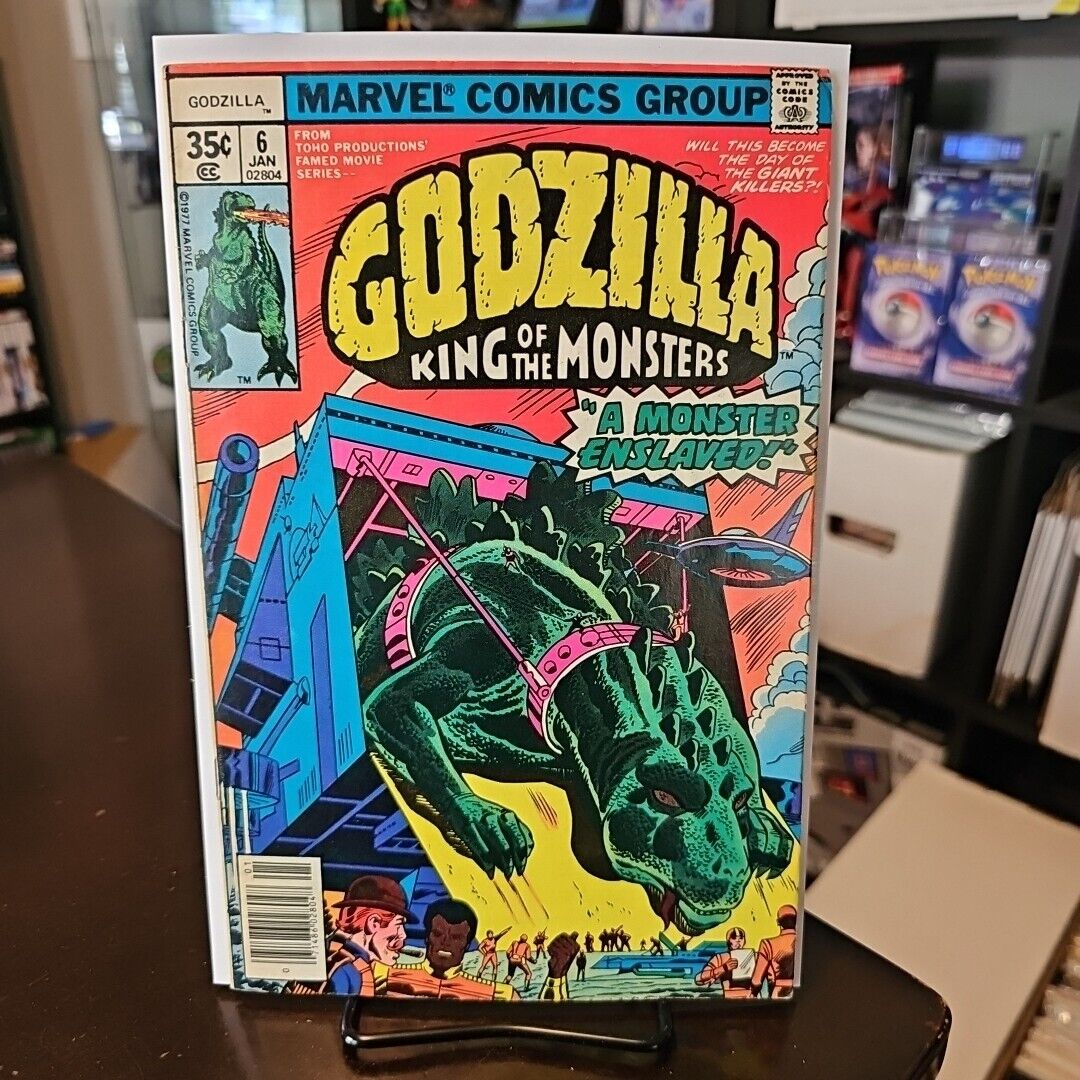 Godzilla 6 A Monster Enslaved F/vf