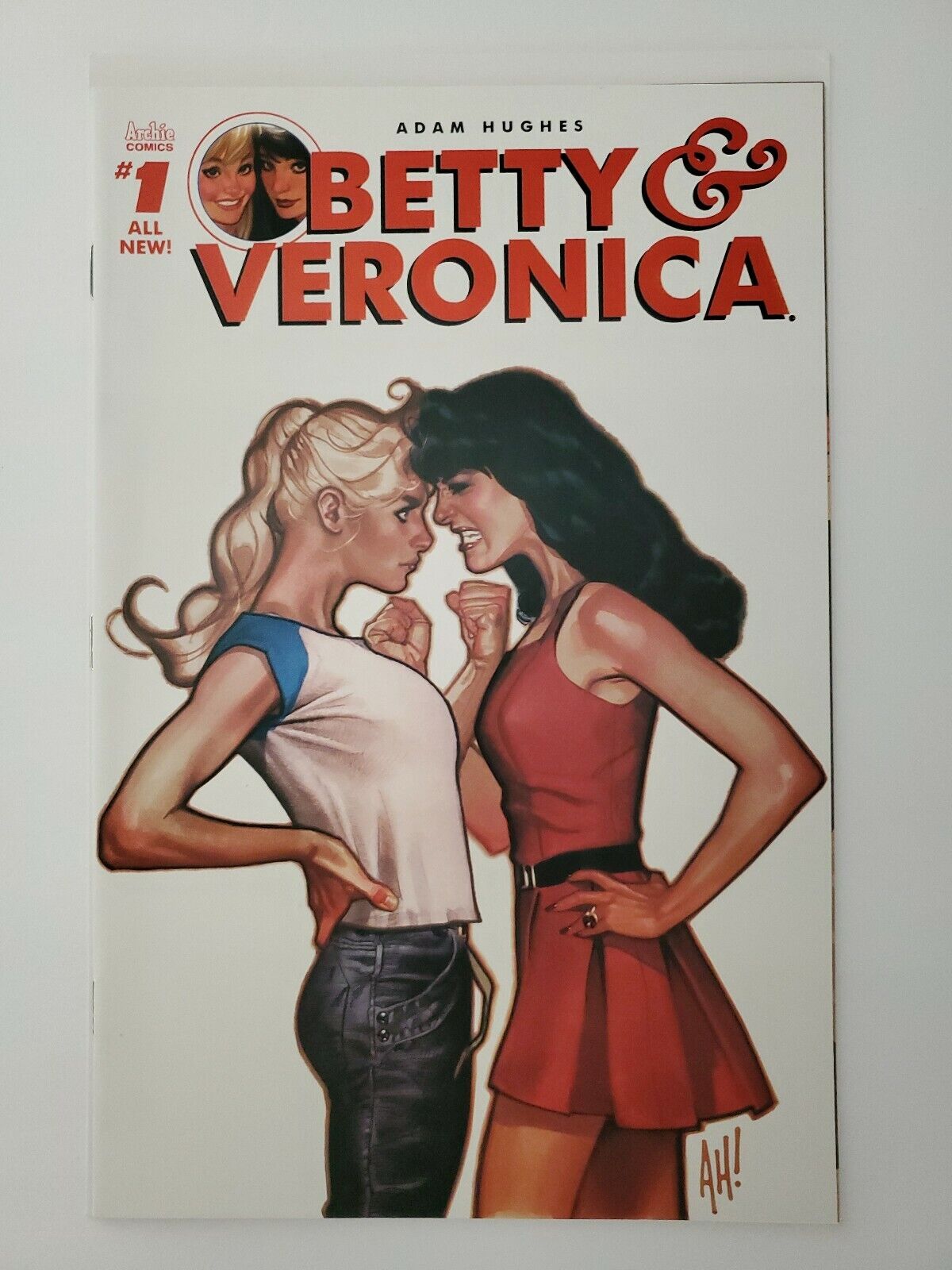 Betty and Veronica 1A Hughes Variant VF 2016 Stock Image