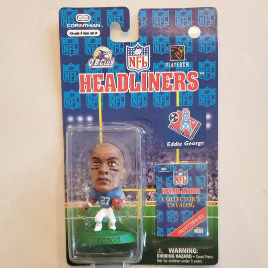 1997 NFL Corinthian Headliners Eddie George Tennessee Oilers Figure