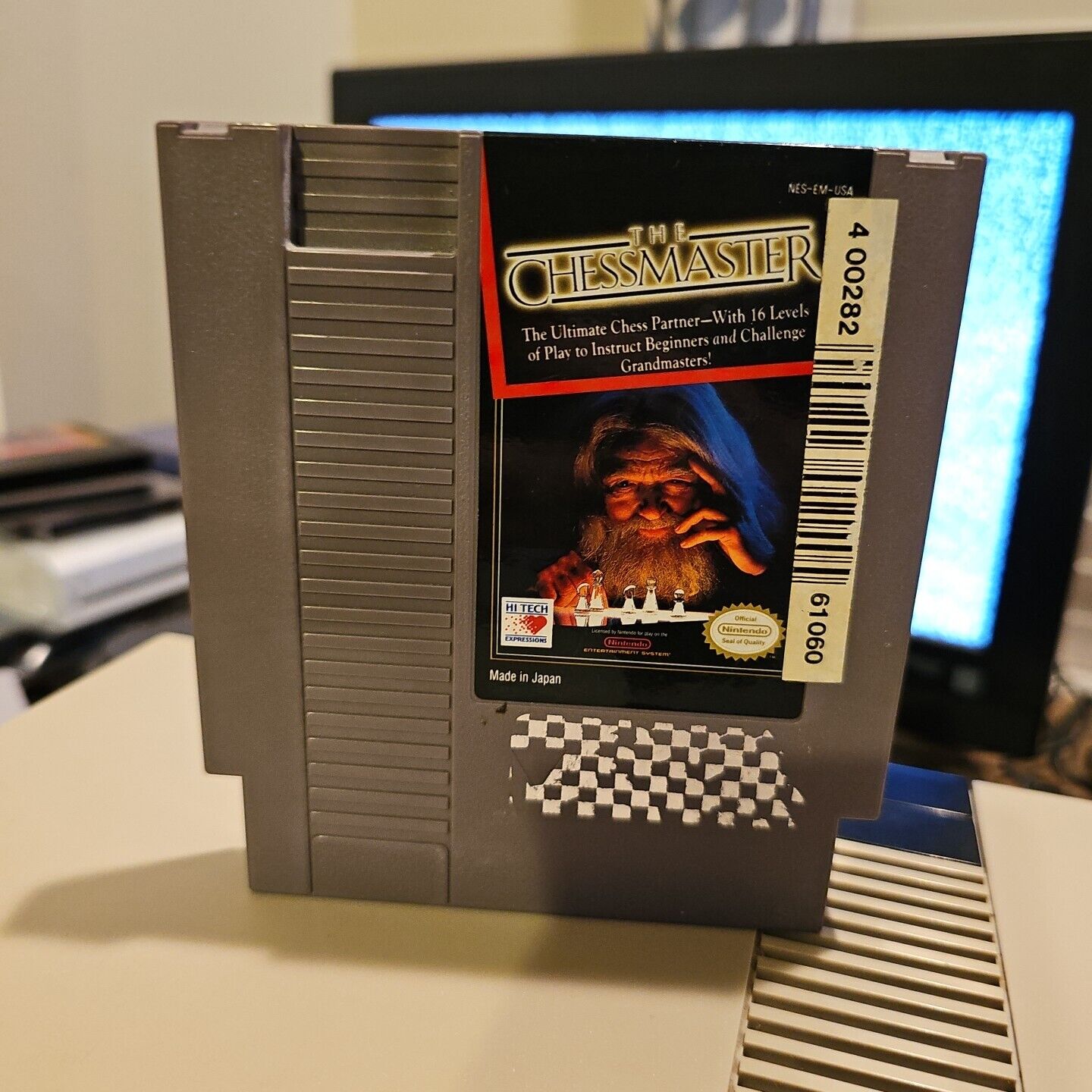 Chessmaster NES NINTENDO TESTED FREE Shipping