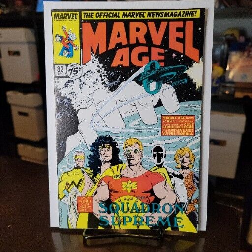 Marvel Age #82 Rob Liefeld Preview 1st Appearance Cable Stryfe New Mutants 87