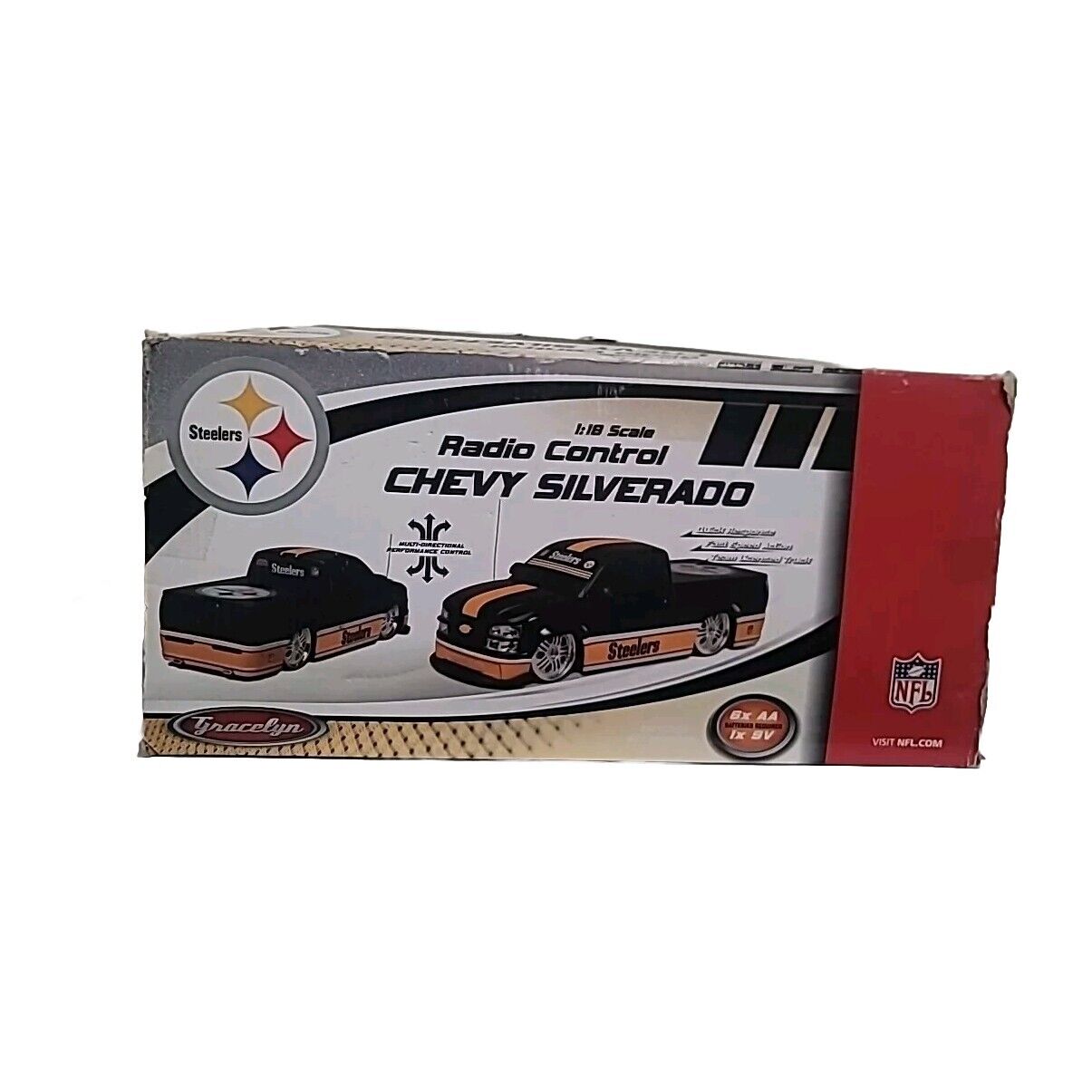 Pittsburgh Steelers 1:18 Scale Radio Control Chevy Silverado