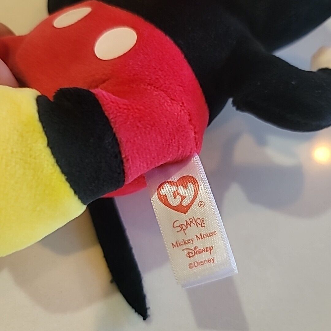Disney's Mickey Mouse TY Sparkle Plush