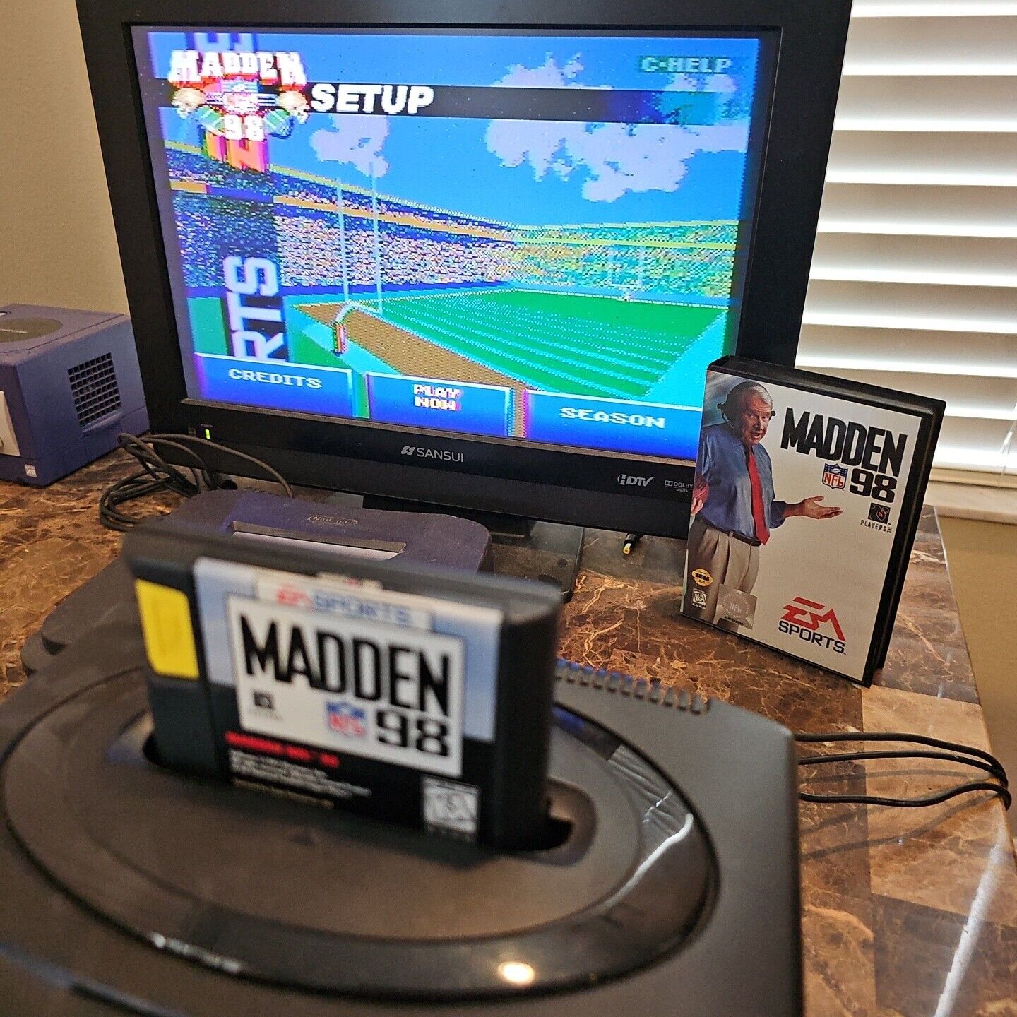 Madden NFL 98 - Sega Genesis - CIB | TESTED | AUTHENTIC