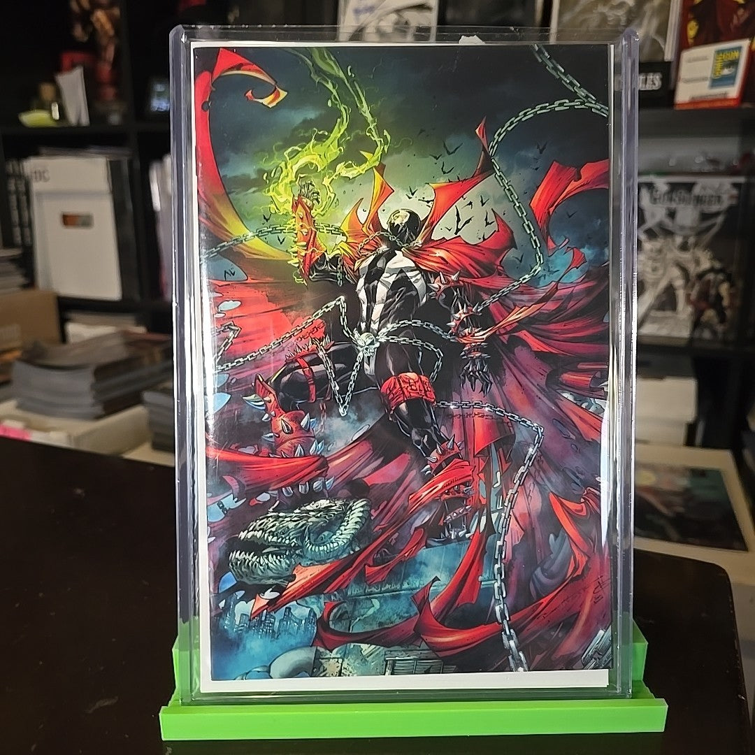 Spawn 360 Brett Booth 1:50 Signed By Todd Mcfarlane Megacon 2025 Rare HTF