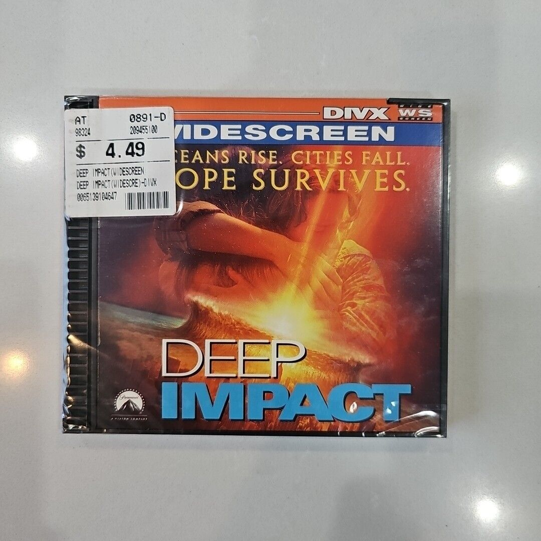 Deep Impact - DIVX Movie Format BRAND NEW SEALED 