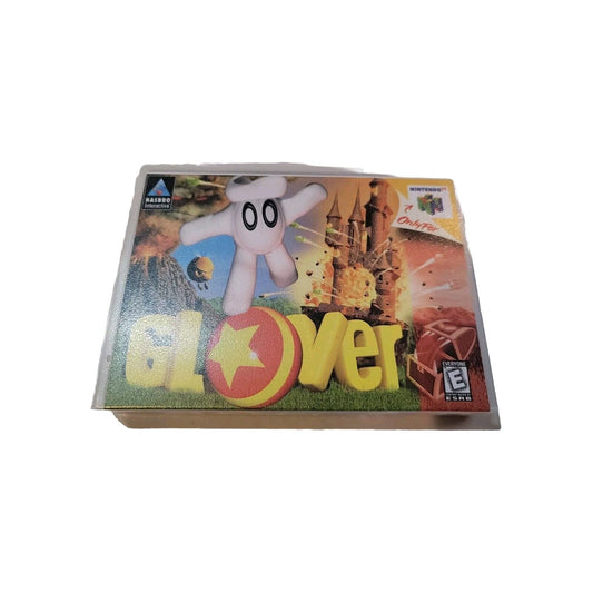 Glover (Loose, Nintendo 64) Authentic Tested with Game Box