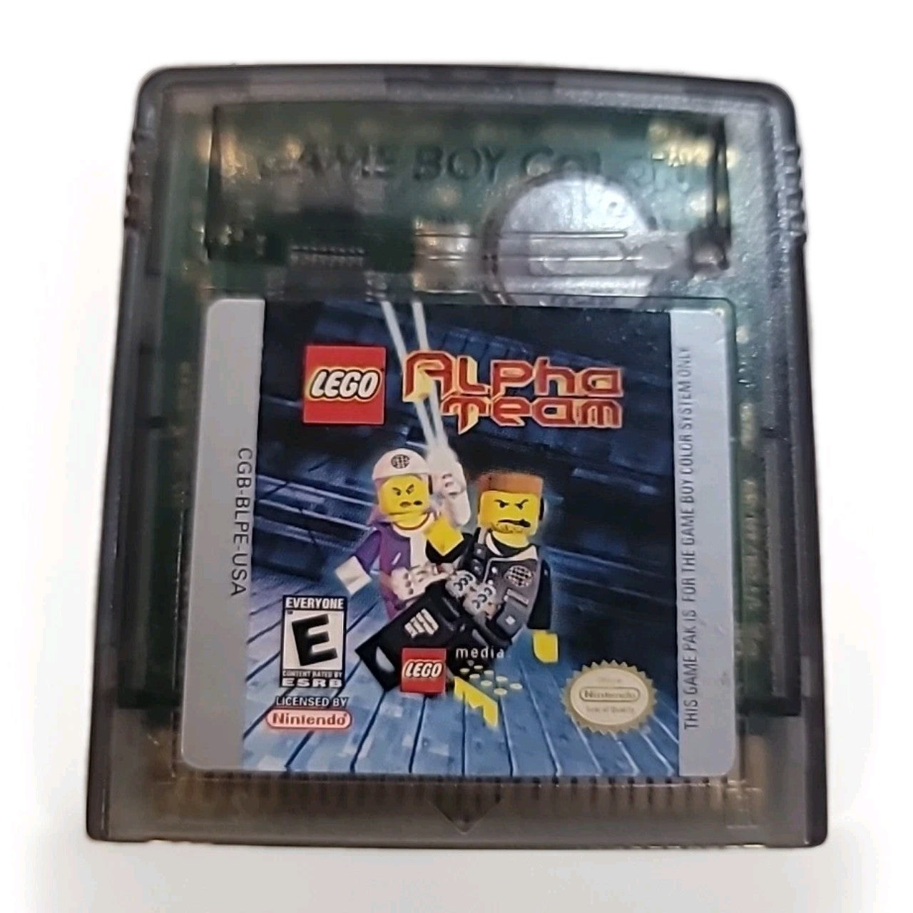 LEGO Alpha Team (Nintendo Game Boy Color, 2000) GBA Authentic Cartridge TESTED