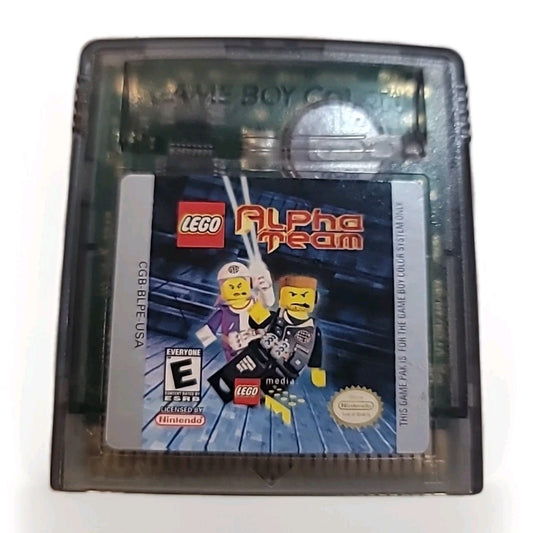 LEGO Alpha Team (Nintendo Game Boy Color, 2000) GBA Authentic Cartridge TESTED