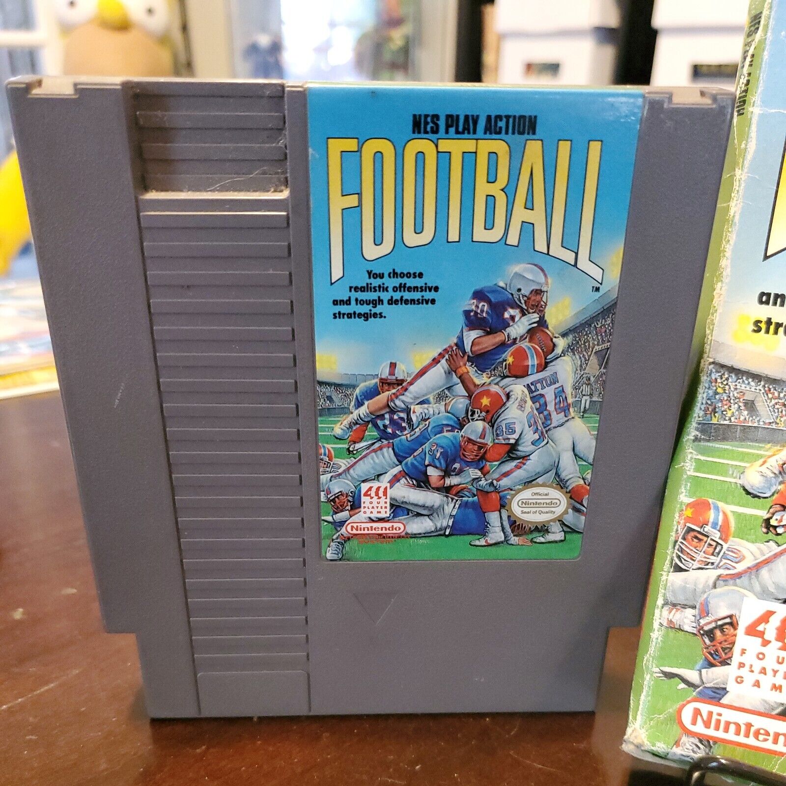 NES Play Action Football Nintendo NES With Original Box!