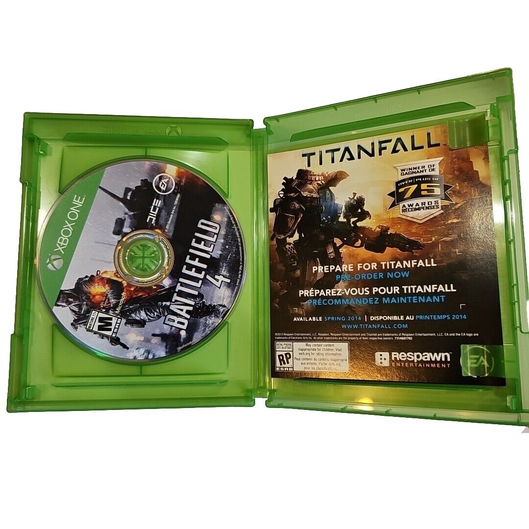 Battlefield 4 XBOX ONE- TESTED-FREE SHIPPING