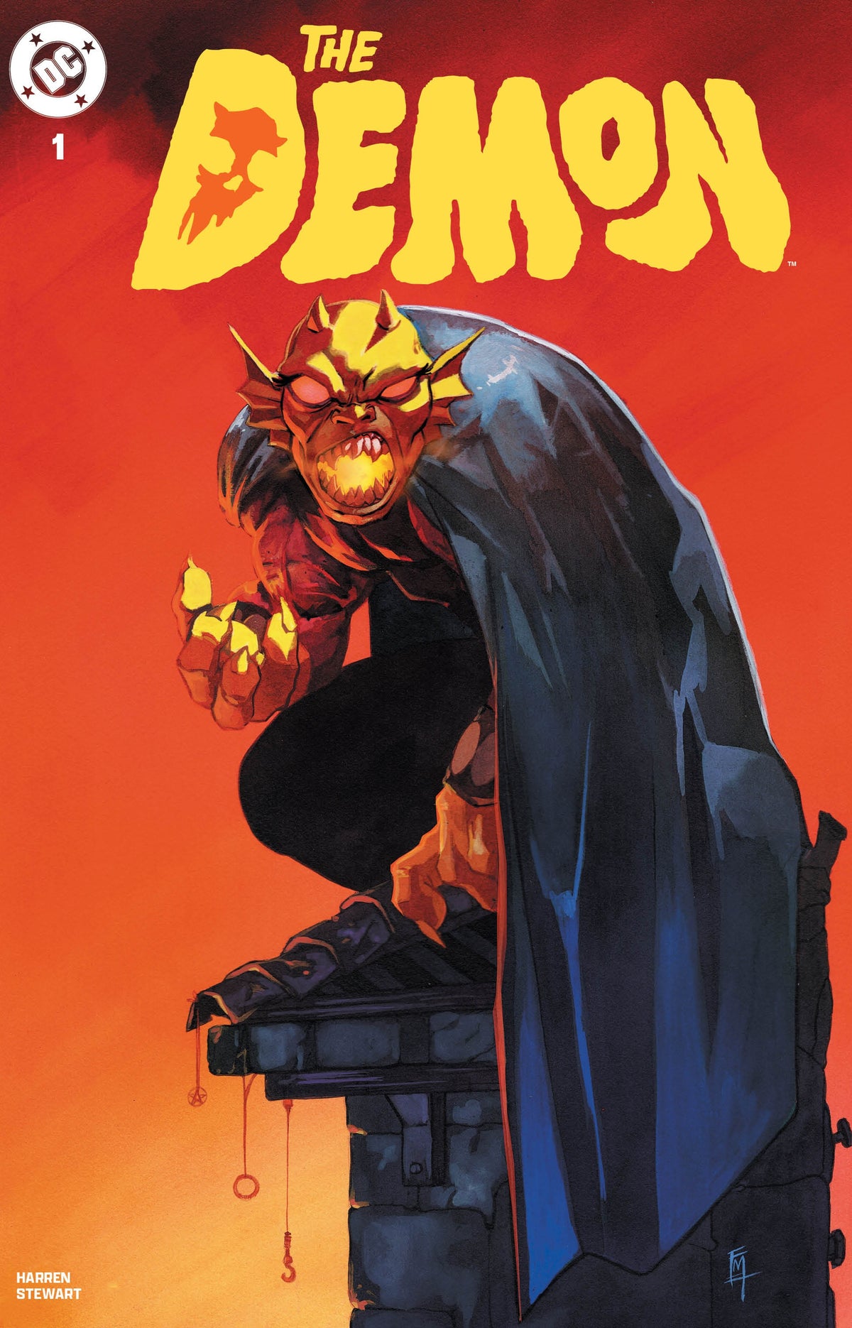 DEMON #1 NYCC EXCLUSIVE 1000 PRINT RUN BY FEDE MELE