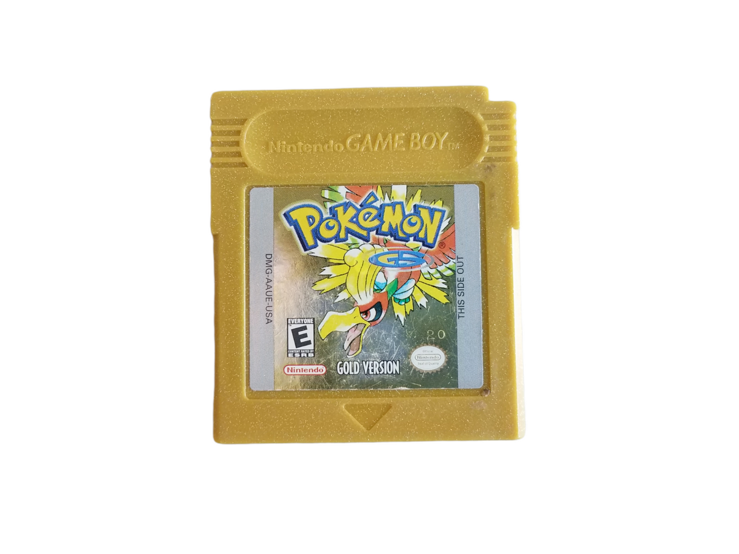 Pokemon Gold Version (Nintendo Game Boy Color, 2000) Authentic 