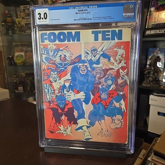 Foom #10 TEN CGC 3.0 PRE-DATES GIANT SIZE X-MEN #1 & #94 New X-Men