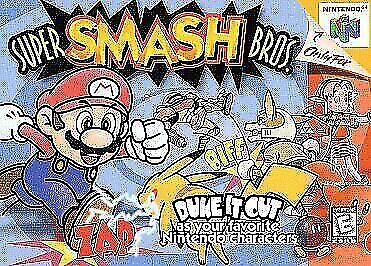 Super Smash Bros. (Nintendo 64 1999) Cartridge Only Authentic Original BEAUTIFUL