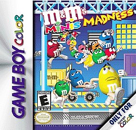 M&M's Mini Madness (Nintendo Game Boy Color, 2000) Authentic, Cart Only, Tested