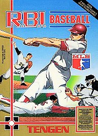 RBI Baseball (Nintendo NES, 1988, Tengen) Authentic Video Game TESTED & WORKS