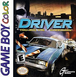 Driver: You Are The Wheelman (Nintendo Game Boy Color, 1998) Authentic Cart Only