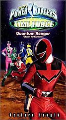 Power Rangers Time Force Quantum Ranger Clash for Control VHS 2001 Animated