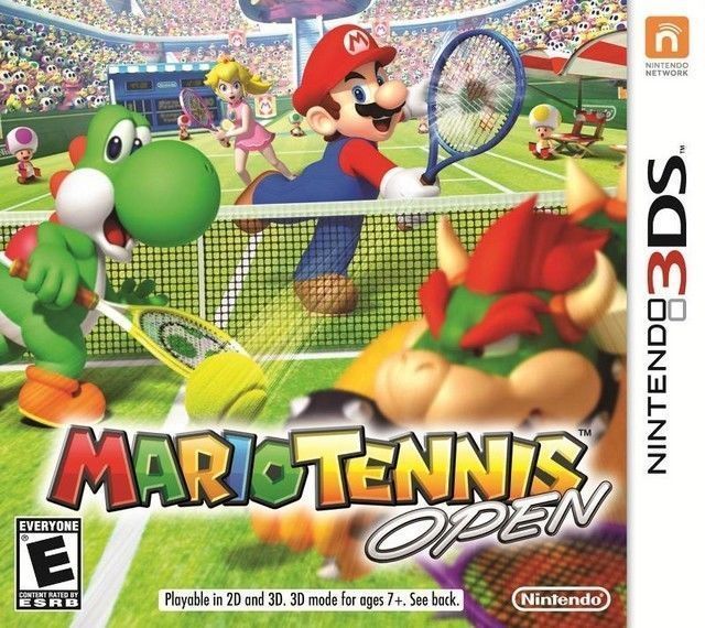 Mario Tennis Open. Nintendo 3DS. Not For Resale. Tested And Working. Cart Only. 