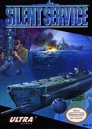 Silent Service (Nintendo Entertainment System, 1989) Cartridge Tested 