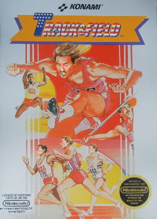 Track & Field Nintendo NES Authentic Tested And Working Cartridge Only