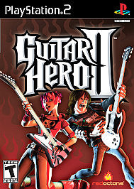 Guitar Hero II (Sony PlayStation 2, 2006) PS2 BOX & MANUAL ONLY NO GAME