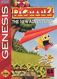 Pac-Man 2: The New Adventures (Sega Genesis, 1994) Loose Cart